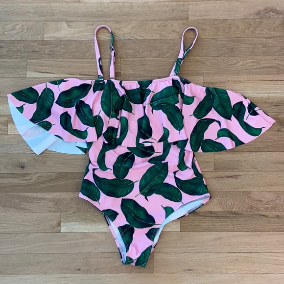 Tempt Me Other - NWT Tempt Me One Piece Ruffle Swimsuit
